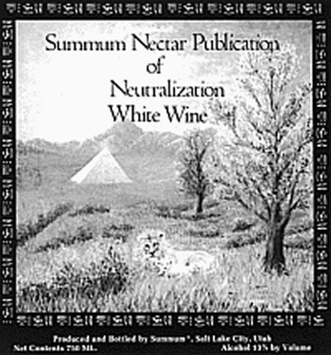 Neutralization Nectar Label